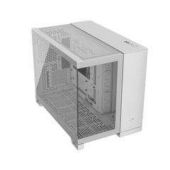  Vỏ máy tính Corsair 2500X Tempered Glass mATX Mid-Tower, White 