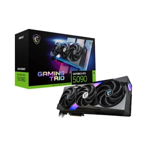 Card màn hình Msi GeForce RTX 5090 32G GAMING TRIO OC 32GB GDDR7 (912-V530-024)