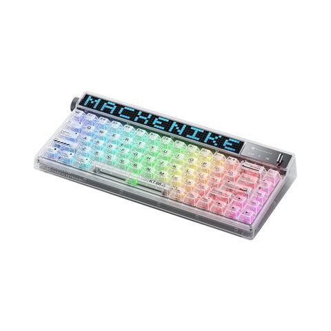 Bàn phím Machenike KT68 Pro White North Pole Brown Switch