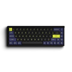  Bàn Phím Cơ Fl-esports Fl680sam Night Black Wireless Gateron Cap Yellow Switch 
