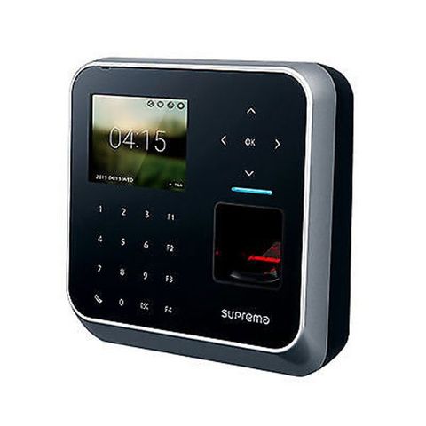 Máy Chấm Công Vân Tay Và Thẻ Từ Bàn Phím Cảm Ứng Suprema Biostation 2 Bs2-oepw