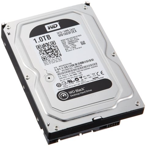 Ổ cứng Hdd Wd Black 1tb 3.5 Inch Sata Iii 64mb Cache 7200rpm Wd1003fzex