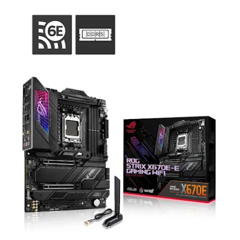 Mainboard ASUS ROG STRIX X670E-E GAMING WIFI DDR5