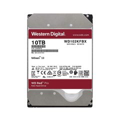  Ổ cứng HDD WD 10TB Red Pro 3.5 inch, 7200RPM, SATA3, 256MB Cache (WD102KFBX) 