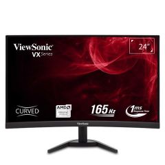  Màn Hình Cong Viewsonic Vx2468-pc-mhd 24 In Va 165hz Freesync Chuyên Game 