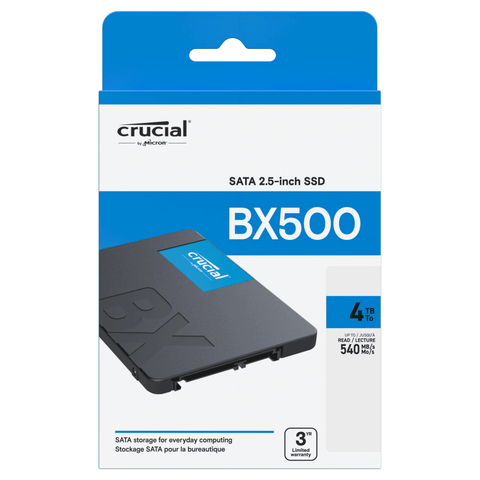 Ổ cứng SSD Crucial BX500 4TB