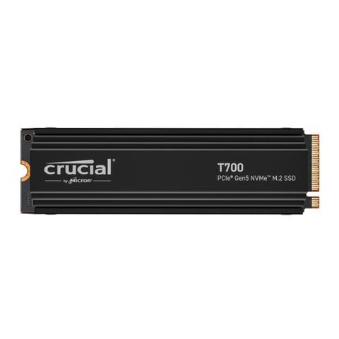 Ổ cứng SSD Crucial T700 1TB M.2 PCIe Gen 5x4 NVMe With Heatsink