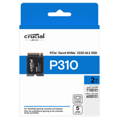  Ổ cứng SSD Crucial P310 2TB PCIe Gen 4.0 NVMe M.2 2230 