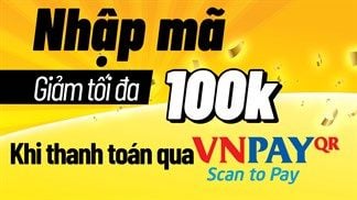 Mừng tuổi mới, Trung Tâm Bảo Hành mang đến ưu đãi giảm giá ngon lành khi thanh toán qua VNPAY, tham khảo ngay
