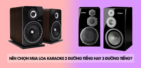 Tư vấn chọn mua loa karaoke: Sự khác nhau giữa loa 2 đường tiếng và loa 3 đường tiếng