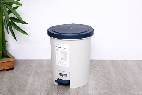 Thùng rác nhựa 6 lít Hiro Inochi HIN.RATR.0006