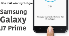  Cách cài đặt mở khóa vân tay trên Samsung Galaxy J7 Prime nhanh nhất 