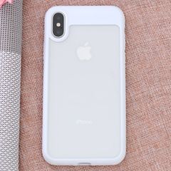  Ốp lưng iPhone X-XS Nhựa cứng viền dẻo Pure III JM trắng 