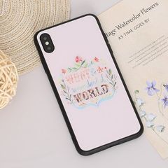  Ốp lưng iPhone XS Max Nhựa cứng viền dẻo MEEKER TSKB402 TG tuyệt vời 