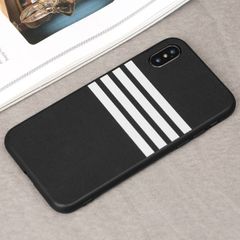  Ốp lưng iPhone X/Xs nhựa cứng viền dẻo PU Sport OSMIA Xám 