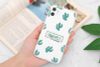 Ốp lưng iPhone 11 Nhựa dẻo UV printing OSMIA CKTG549 Xương rồng Trắng