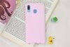 Ốp lưng Galaxy A20 nhựa dẻo Crisdear JM Hồng nhạt