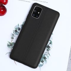  Ốp lưng Galaxy M51 Nhựa dẻo Double Line OSMIA Đen 