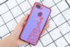 Ốp lưng Oppo F9 Nhựa dẻo Electroplating đầm dạ hội COSANO đỏ