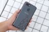 Ốp lưng Oppo A7 Nhựa dẻo Electroplating đầm dạ hội COSANO đen