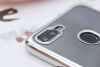 Ốp lưng Oppo F9 Nhựa dẻo Electroplating đầm dạ hội COSANO bạc