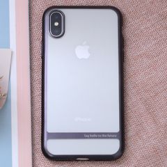  Ốp lưng iPhone X-XS Nhựa dẻo Electroplating future COSANO đen 