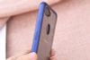 Ốp lưng Oppo F9 Nhựa dẻo Electroplating future COSANO xanh navy