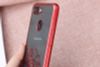 Ốp lưng Oppo F9 Nhựa dẻo Electroplating hoa COSANO đỏ