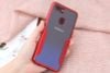 Ốp lưng Oppo F9 Nhựa dẻo Electroplating trong COSANO đỏ