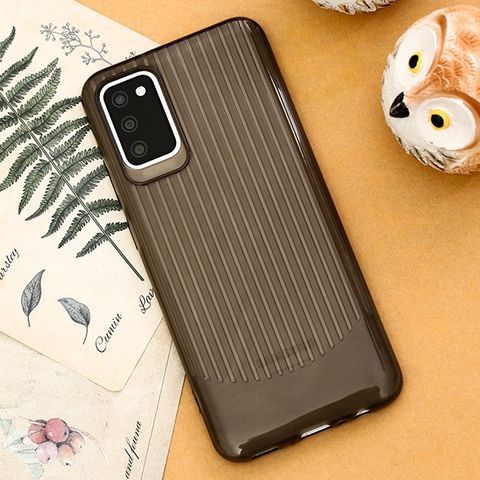 Ốp lưng Galaxy A02S Nhựa dẻo Glaze TPU Case COSANO Đen