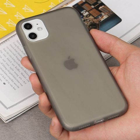 Ốp lưng iPhone 11 Nhựa dẻo Jelly Silicone JM Đen