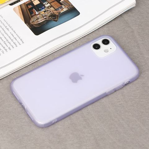 Ốp lưng iPhone 11 Nhựa dẻo Jelly Silicone JM Tím