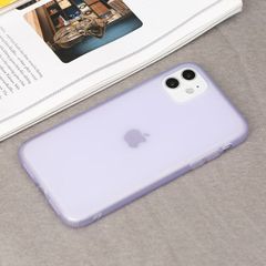 Ốp lưng iPhone 11 Nhựa dẻo Jelly Silicone JM Tím 