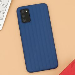 Ốp lưng Galaxy A02S Nhựa dẻo Luggage Matte TPU MEEKER Xanh Nhạt 