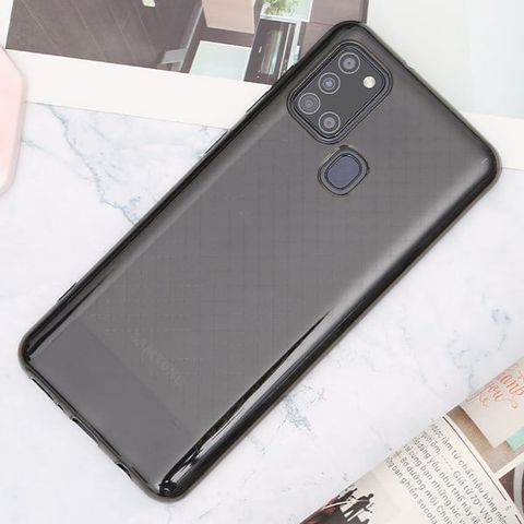 Ốp lưng Galaxy A21S nhựa dẻo Max X case COSANO Đen
