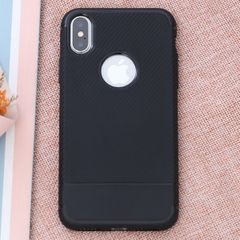  Ốp lưng iPhone X-XS Nhựa dẻo New Carbon Fibre COSANO đen 
