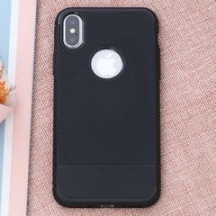 Ốp lưng iPhone X-XS Nhựa dẻo New Carbon Fibre COSANO đen 