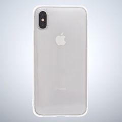  Ốp lưng iPhone X Nhựa dẻo New COSANO Trắng Nude 
