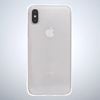 Ốp lưng iPhone X Nhựa dẻo New COSANO Trắng Nude