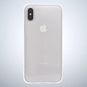 Ốp lưng iPhone X Nhựa dẻo New COSANO Trắng Nude