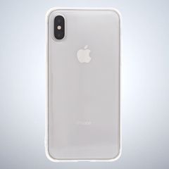  Ốp lưng iPhone X Nhựa dẻo New COSANO Trắng Nude 