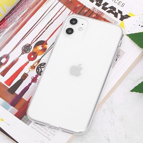 Ốp lưng iPhone 11 Nhựa dẻo Slim TPU OSMIA Nude