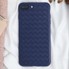  Ốp lưng iPhone 7 Plus - 8 Plus nhựa dẻo Woven OSMIA Xanh Navy 
