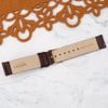 Dây da đồng hồ 20 mm nâu L023-04
