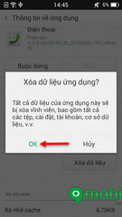  Xóa dữ liệu một ứng dụng trên Oppo Neo 5 