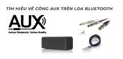  Cổng AUX trên loa là gì? Tất tần tật những điều cần biết về cổng AUX trên loa bluetooth 