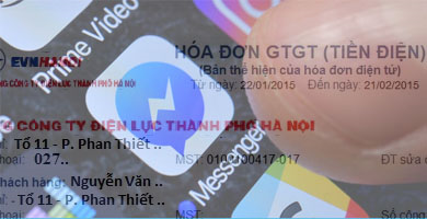 Cách kiểm tra hóa đơn tiền điện qua Facebook Messenger