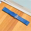 Dây da đồng hồ size 22 mm xanh nhạt DVM1K1