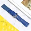 Dây da đồng hồ size 20 mm xanh nhạt DVM6K3