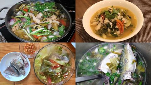 Tổng hợp 5 cách nấu canh cá nấu dưa chua mới lạ thơm ngon hấp dẫn đơn giản